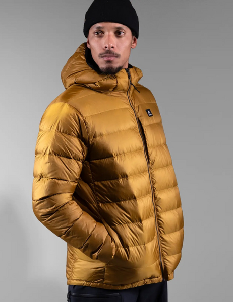 Jones Men's Re-Up Down Recycled Hoodie 2025 | Sierra Brown