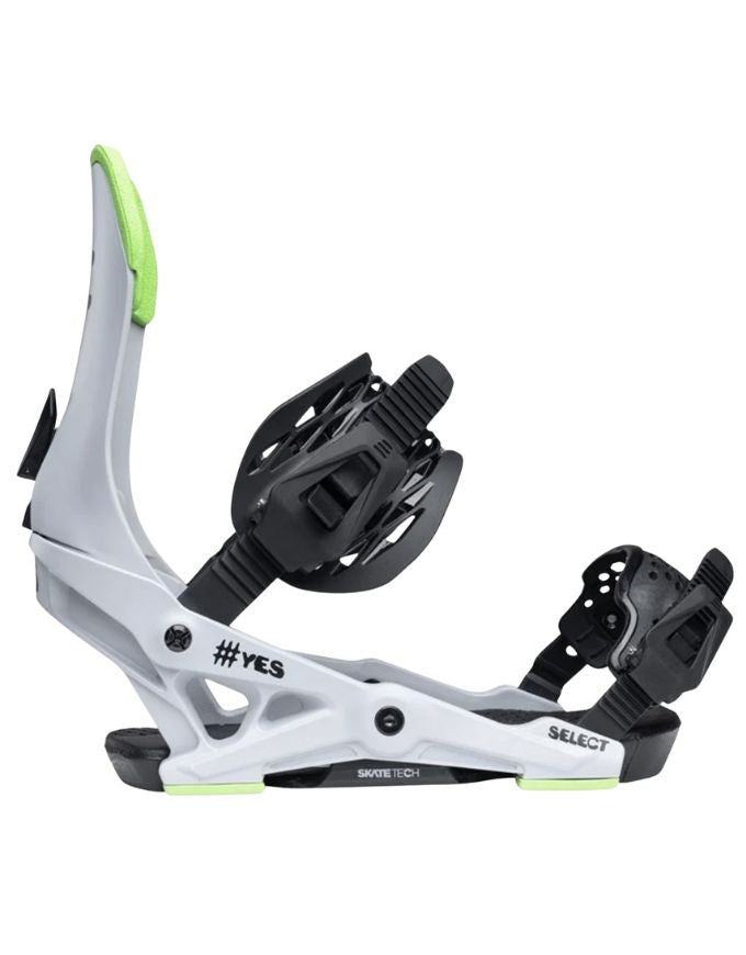 Yes Select Snowboard Binding 2026 | Yay Grey