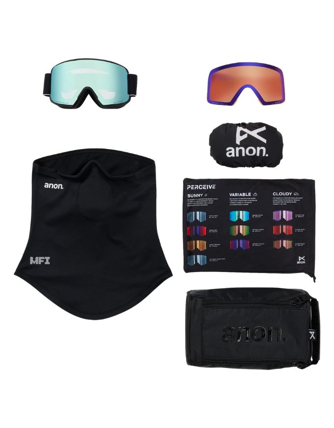 Anon M6S Goggle 2026 | Black / Perceive Variable Blue
