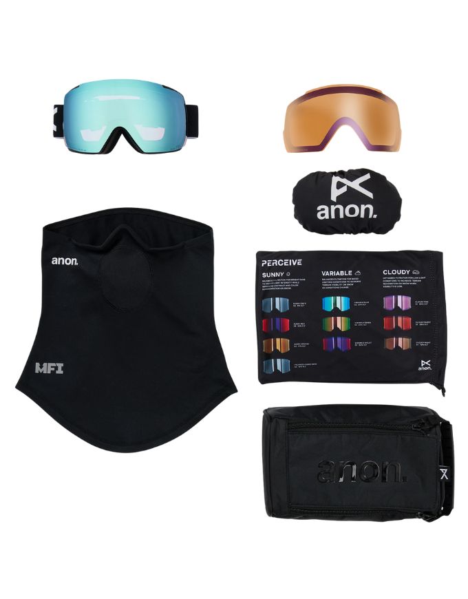 Anon M5 Goggle 2026 | Black / Perceive Variable Blue