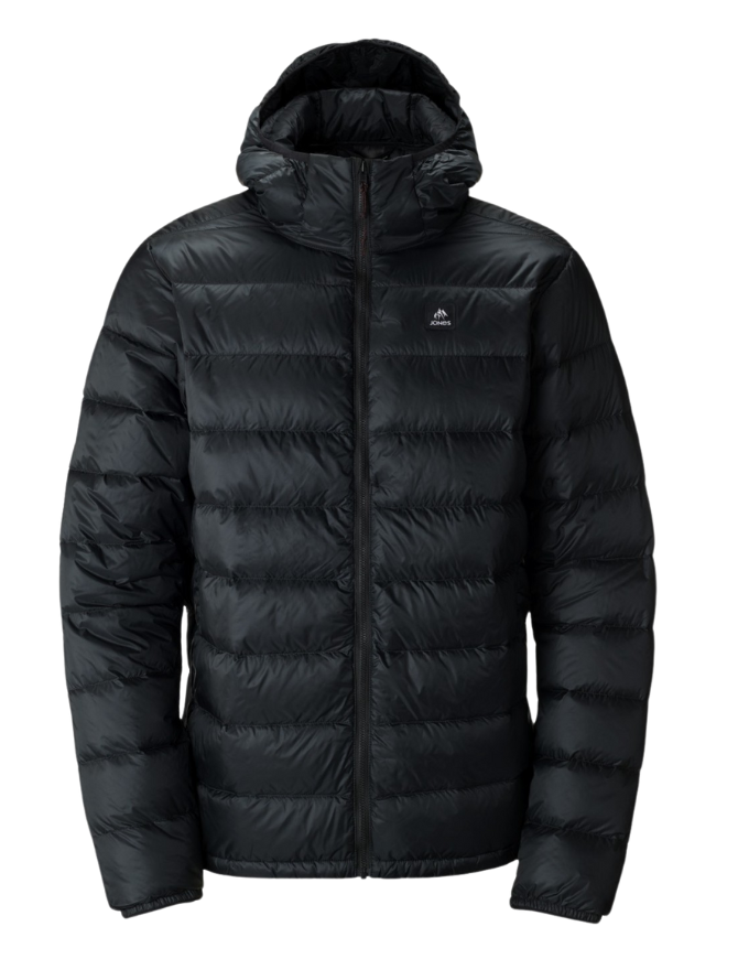Jones Men's Re-Up Down Recycled Hoodie 2025 | Stealth Black