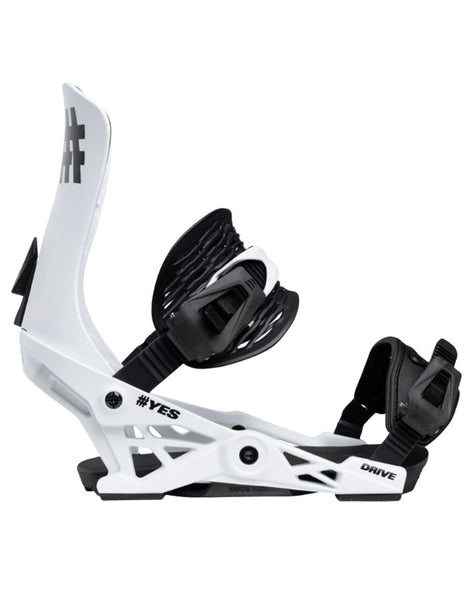 Yes Drive Snowboard Binding 2026 | It's White