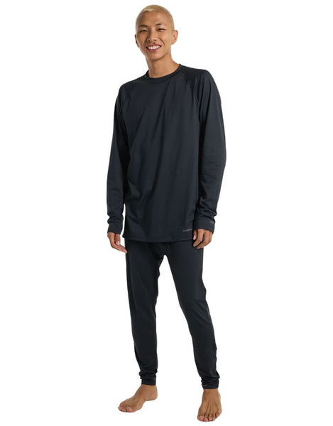 Burton Men's Midweight Base Layer Crew 2026 | True Black