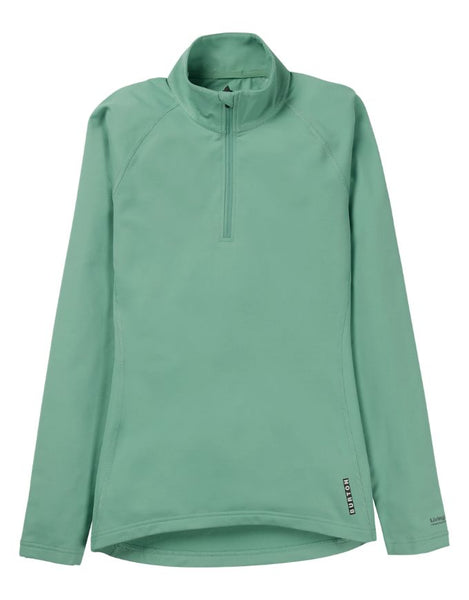 Burton Women's Heavyweight Quarter Zip 2026 | Soft Sage