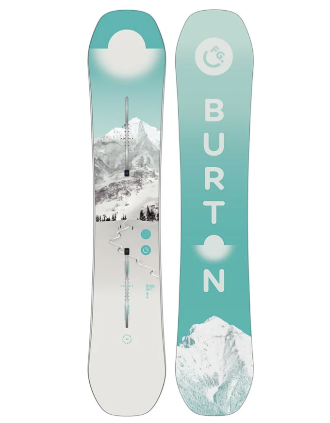 Burton Women's Feelgood Camber Snowboard First Tracks