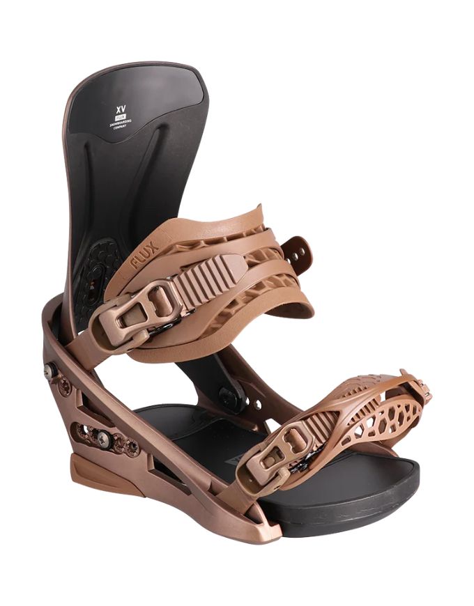 Flux XV Snowboard Binding 2026 | Metallic Bronze