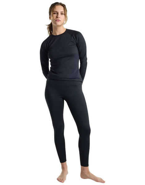 Burton Women's Midweight Base Layer Pant 2026 | True Black