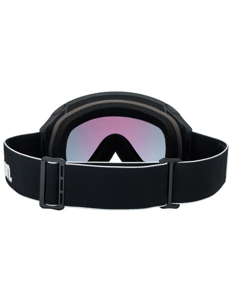Anon M4 Cylindrical Goggle 2027 | Black / Perceive Sunny Red