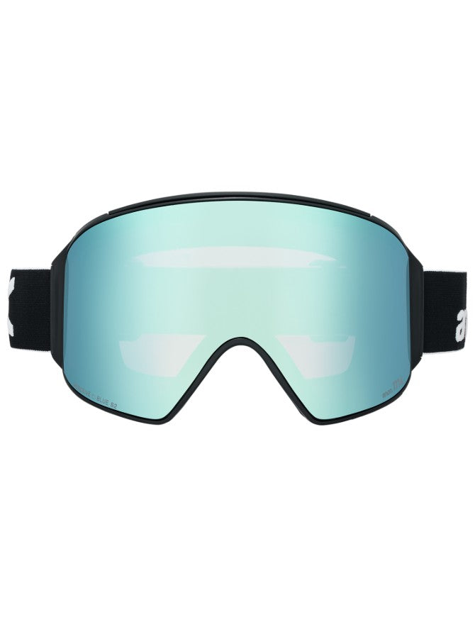 Anon M4 Cylindrical Goggle Low Bridge 2027 | Black / Perceive Variable Blue