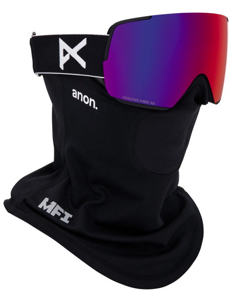 Anon M5S Goggle Low Bridge 2027 | Black / Perceive Sunny Red