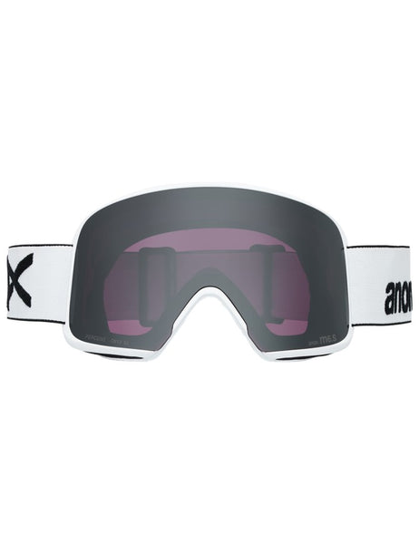 Anon M6S Goggle Low Bridge 2027 | White / Perceive Sunny Onyx