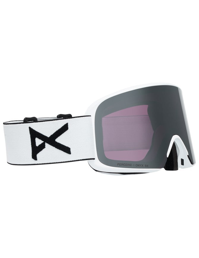 Anon M6 Goggle Low Bridge 2027 | White / Perceive Sunny Onyx