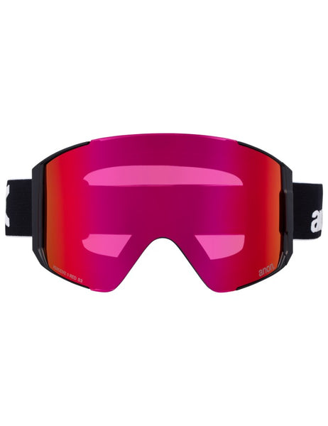 Anon Sync Goggle Low Bridge 2027 | Black / Perceive Sunny Red
