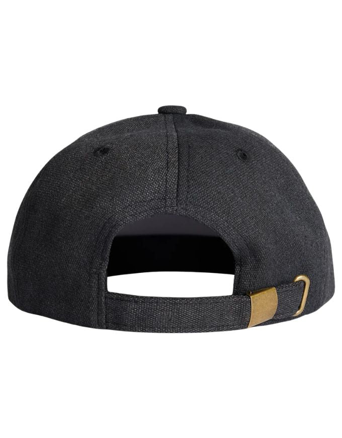Autumn Washed Canvas Strapback | Black