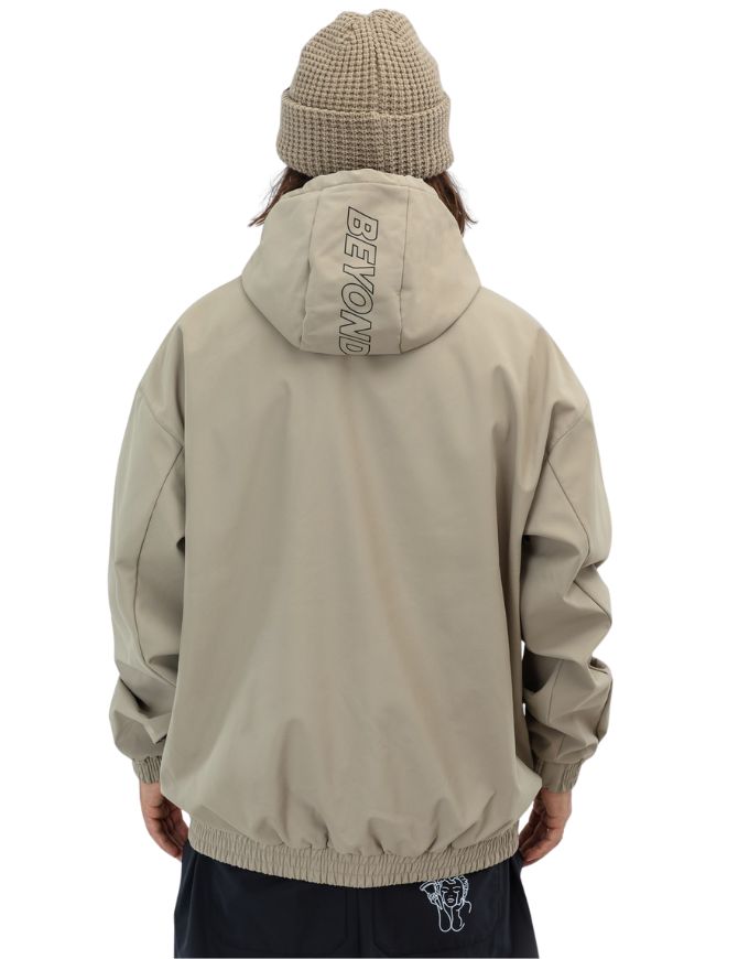 Beyond Medals Softshell Hoodie | Beige