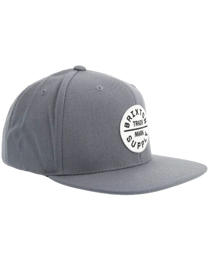 Brixton Oath III Snapback | Future Grey