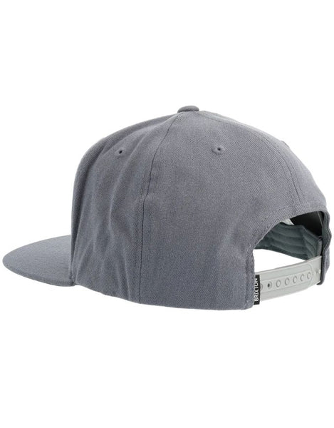 Brixton Oath III Snapback | Future Grey