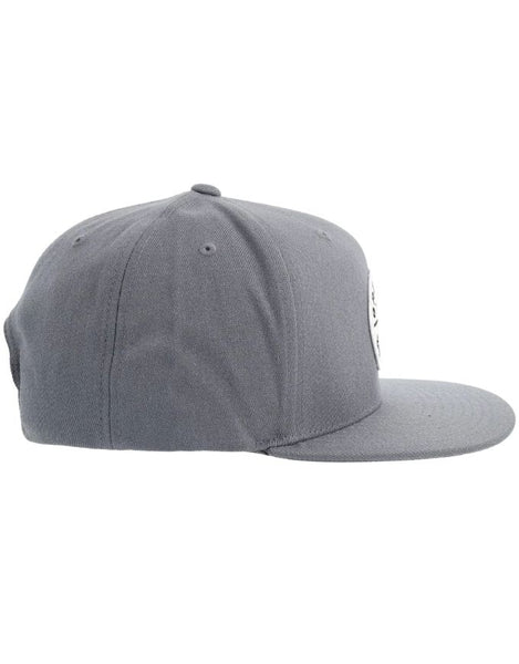 Brixton Oath III Snapback | Future Grey