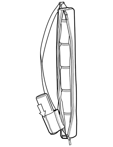 Burton Beeracuda 2L Cooler Bag 2027 diagram