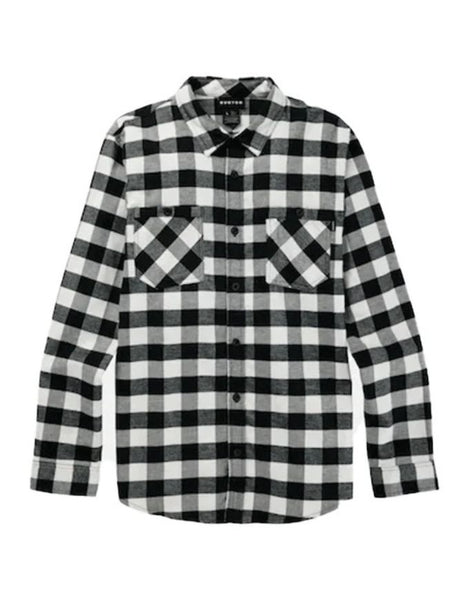 Burton Favourite LS Flannel 2025 | Stout White Buffalo Plaid