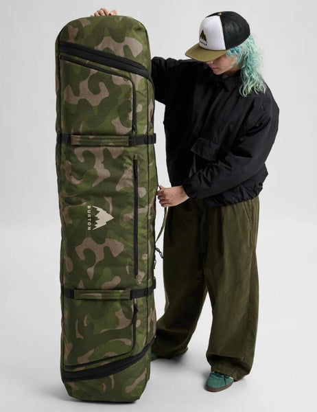 Burton Wheelie Flight Attendant Snowboard Bag 2027 | Keel Camo