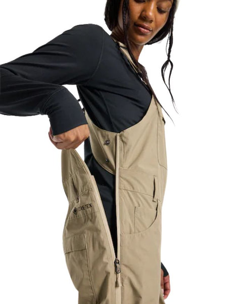Burton Women's Avalon GORE-TEX 2L Bib Pant 2025 | Summit Taupe