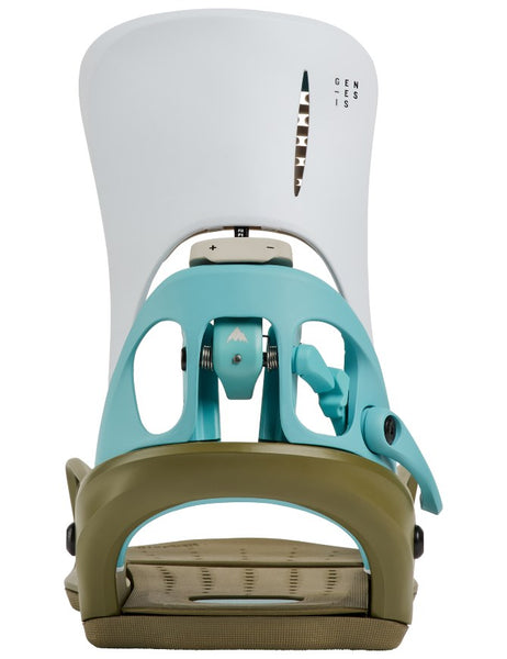 Burton Men's Genesis Step On Snowboard Binding 2027 | White/Dried Moss
