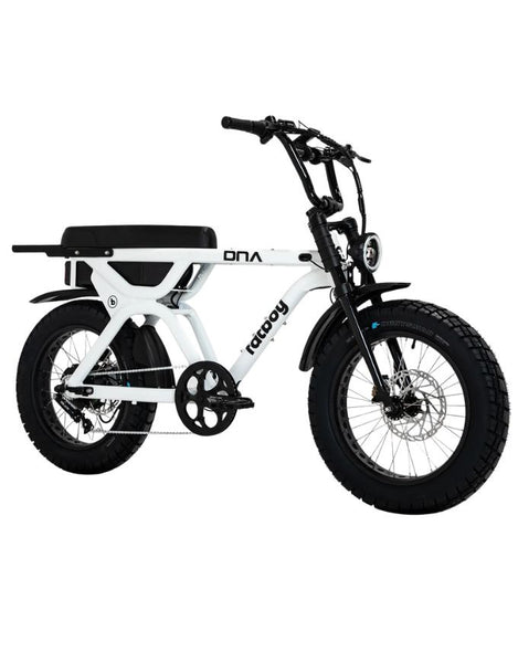Fatboy DNA V Electric Bike | White Noise