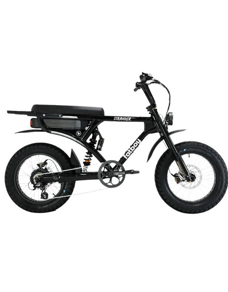 Fatboy Scrambler V3 Electric Bike | Gloss Black EN15194