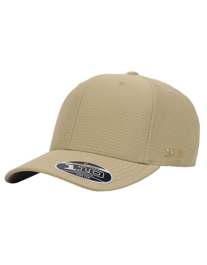 Flexfit 110CD Cool & Dry Peak Cap | Khaki