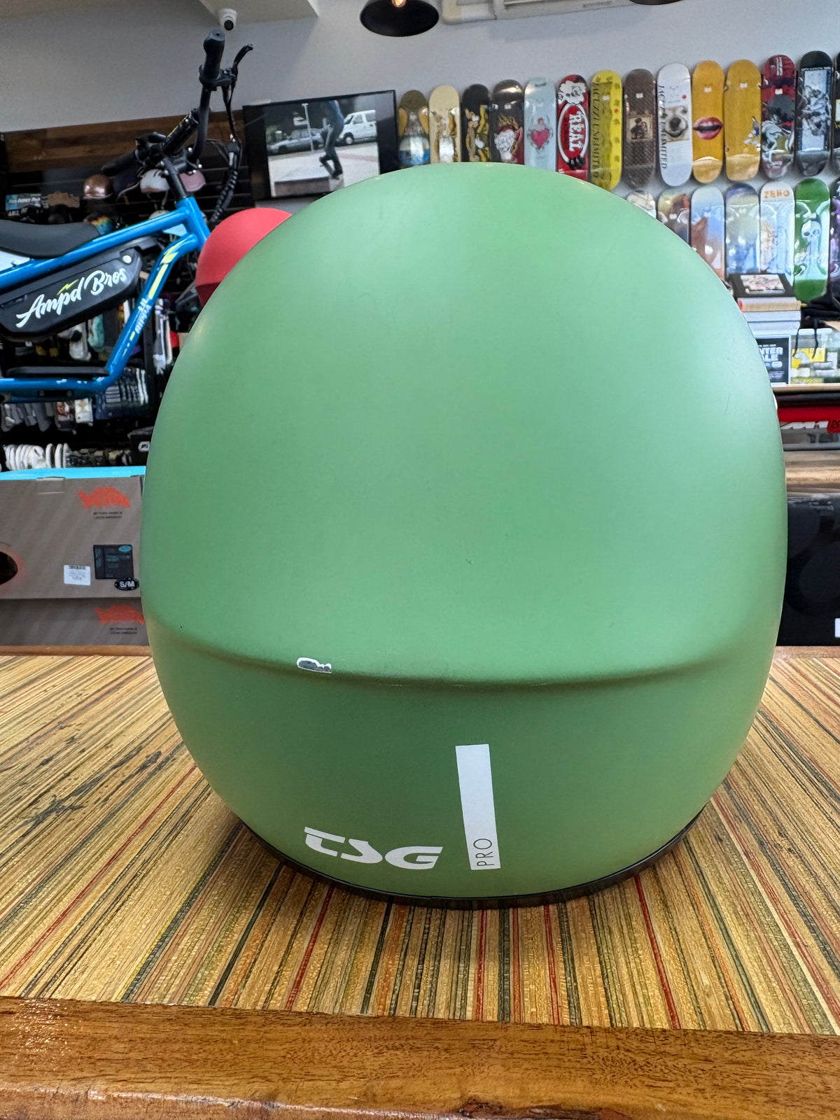 TSG Pass Pro Helmet | Fatigue Green (Ex-Display)