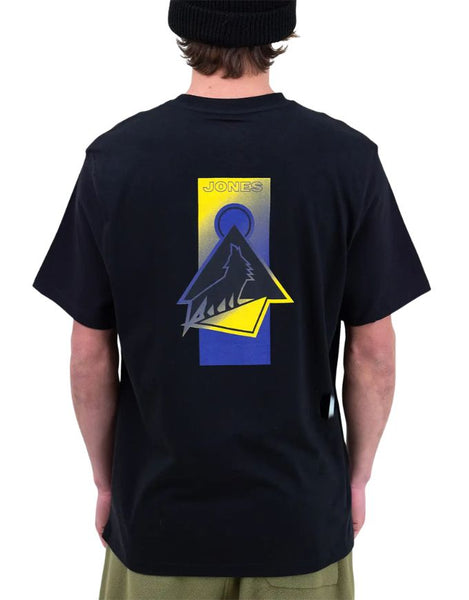 Jones Graphic Organic Cotton Tee 2026 | Black
