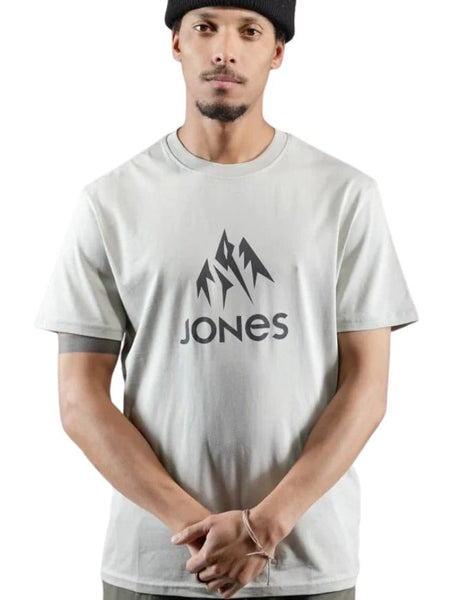 Jones Truckee Organic Cotton Tee 2026 | Smoke Grey