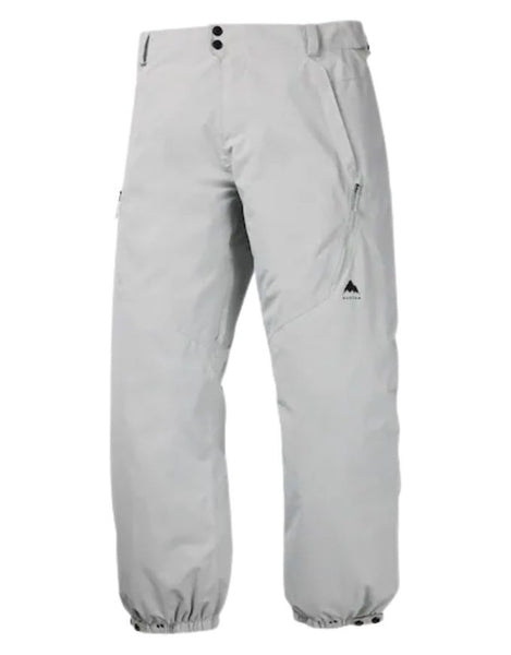 Burton Reserve 2L Relaxed Men's Pants 2026 | Gray Cloud