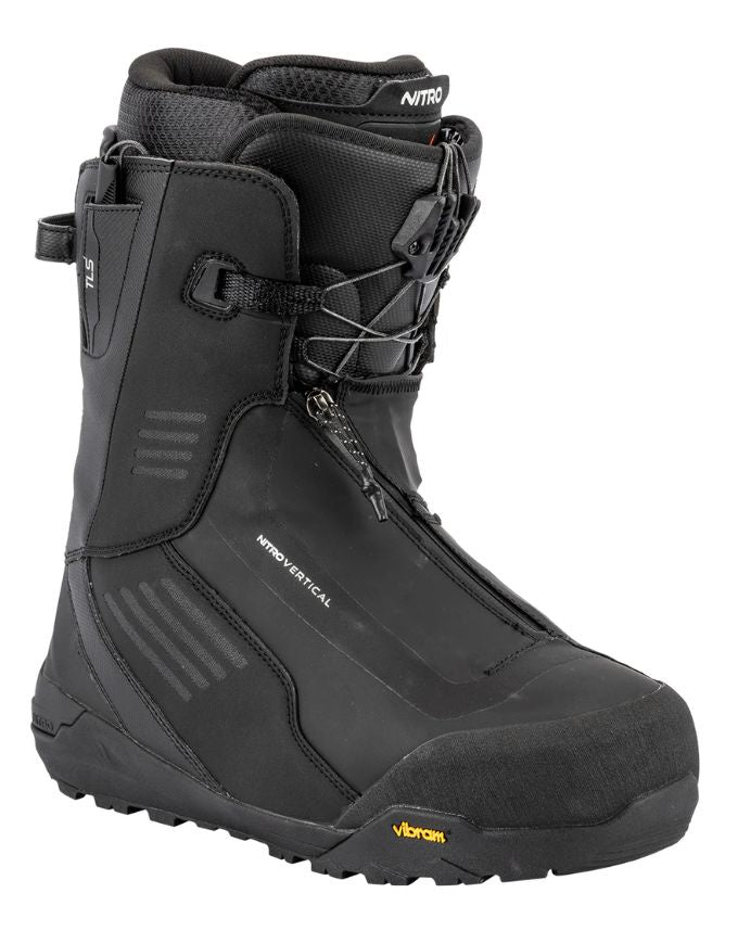 Nitro Vertical TLS+ Men's Snowboard Boots 2026 | Black