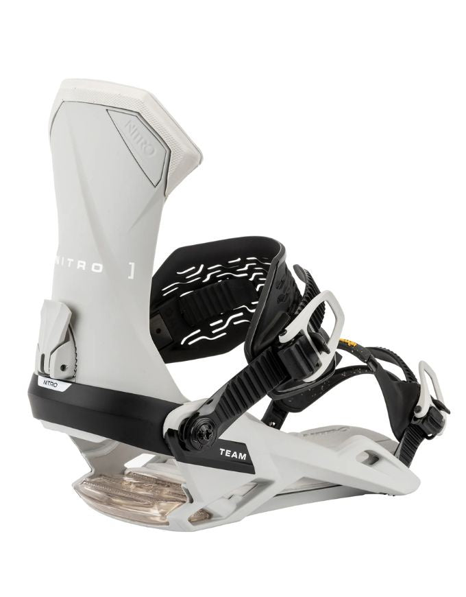 Nitro Team Mens Snowboard Binding 2026 | Grey