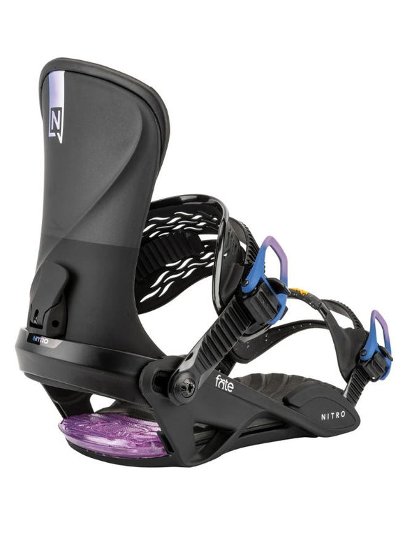 Nitro Fate Women's Snowboard Binding 2026 | Ultra Black