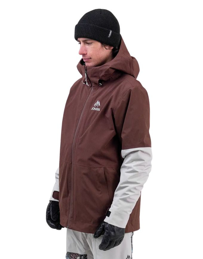 Jones MTN Surf Recycled Men's Jacket 2026 | Coffee Brown
