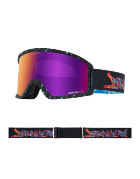 Dragon DX3 Plus OTG Goggles | Rattle Can w/ Lumalense Purple Ion