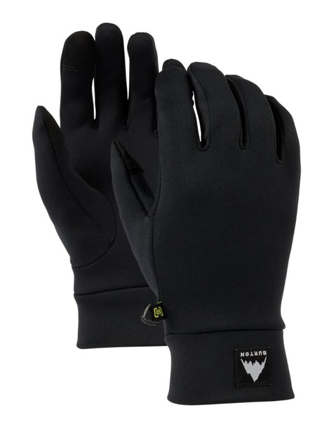 Burton Screen Grab Glove Liners 2026 | True Black