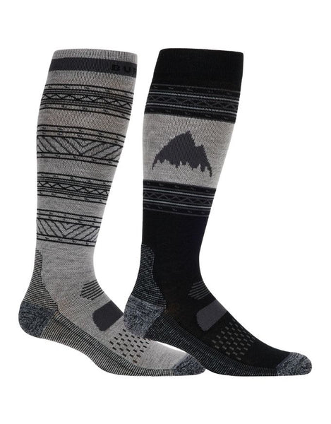 Burton Men's Performance Lightweight Sock 2026 2pk | True Black