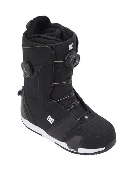 DC Lotus Step On Womens Snowboard Boot 2026 | Black/White