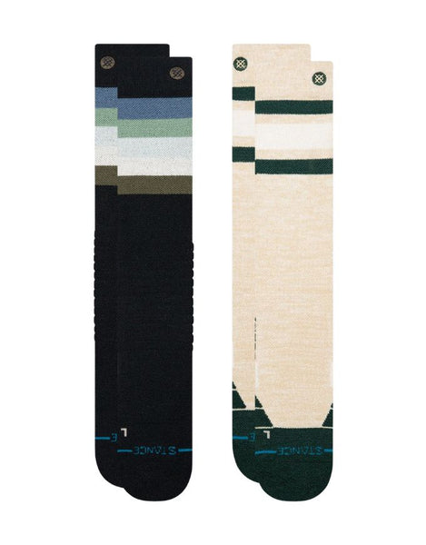 Stance Mid Performance Wool OTC Snow Socks 2pk | Maliboo