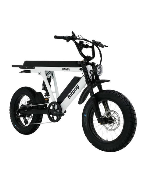 Fatboy The Bagus V3 Electric Bike | White Noise