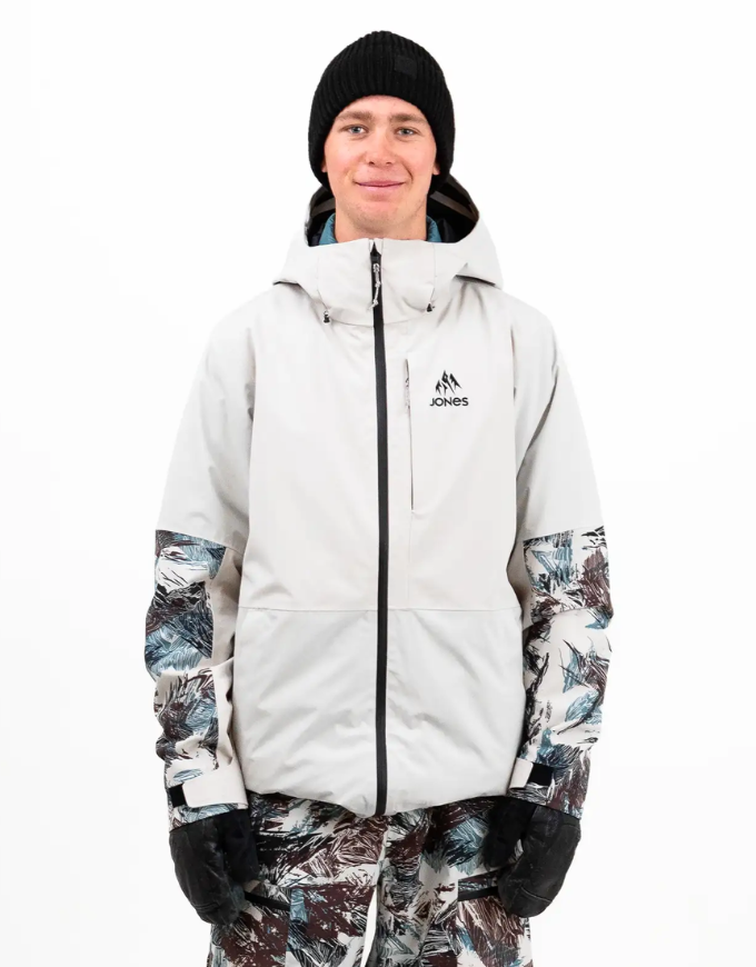Jones MTN Surf Recycled Men's Jacket 2026 | Smoke Gray