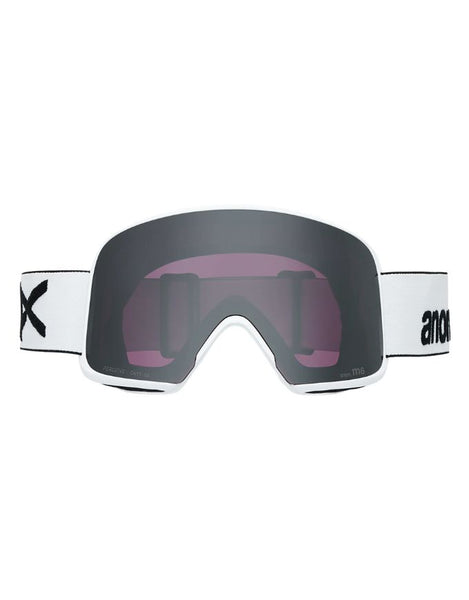Anon M4 Cylindrical Goggle 2026 | White / Sunny Onyx