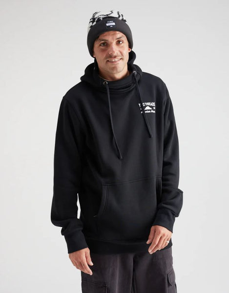 Yuki Threads Loop Shred Hoodie | Black