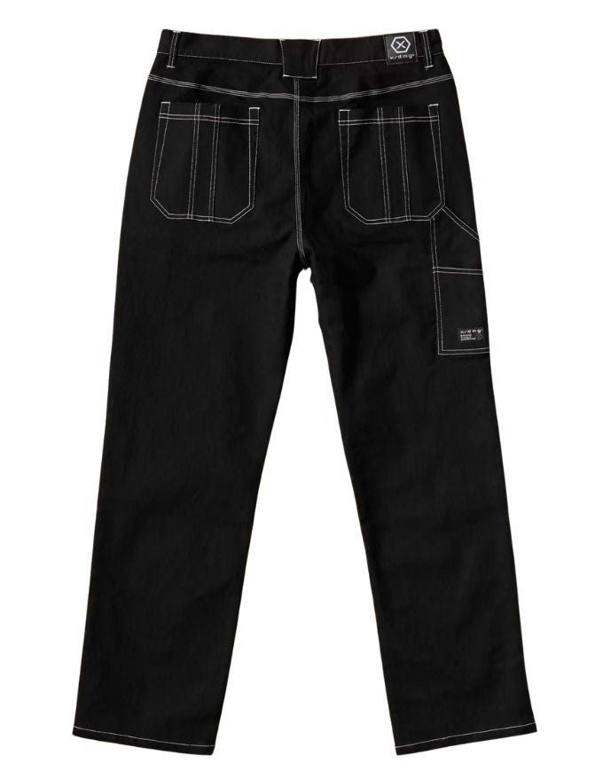 X/DMG X02 Work Pant | Black/White