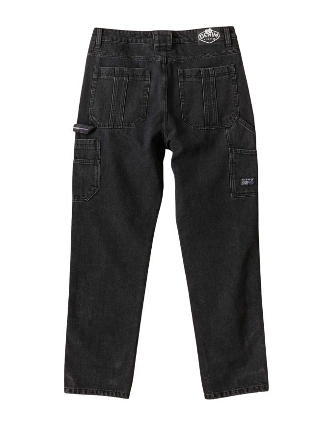 X/DMG X01 Carpenter Work Pant | Black Wash