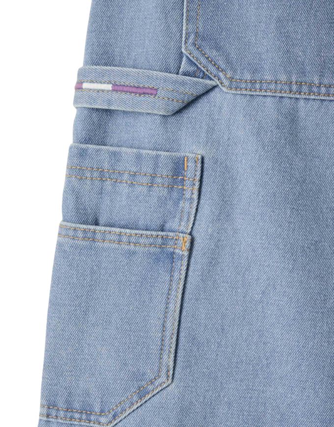 X/DMG X23 Short | Mid Blue Denim